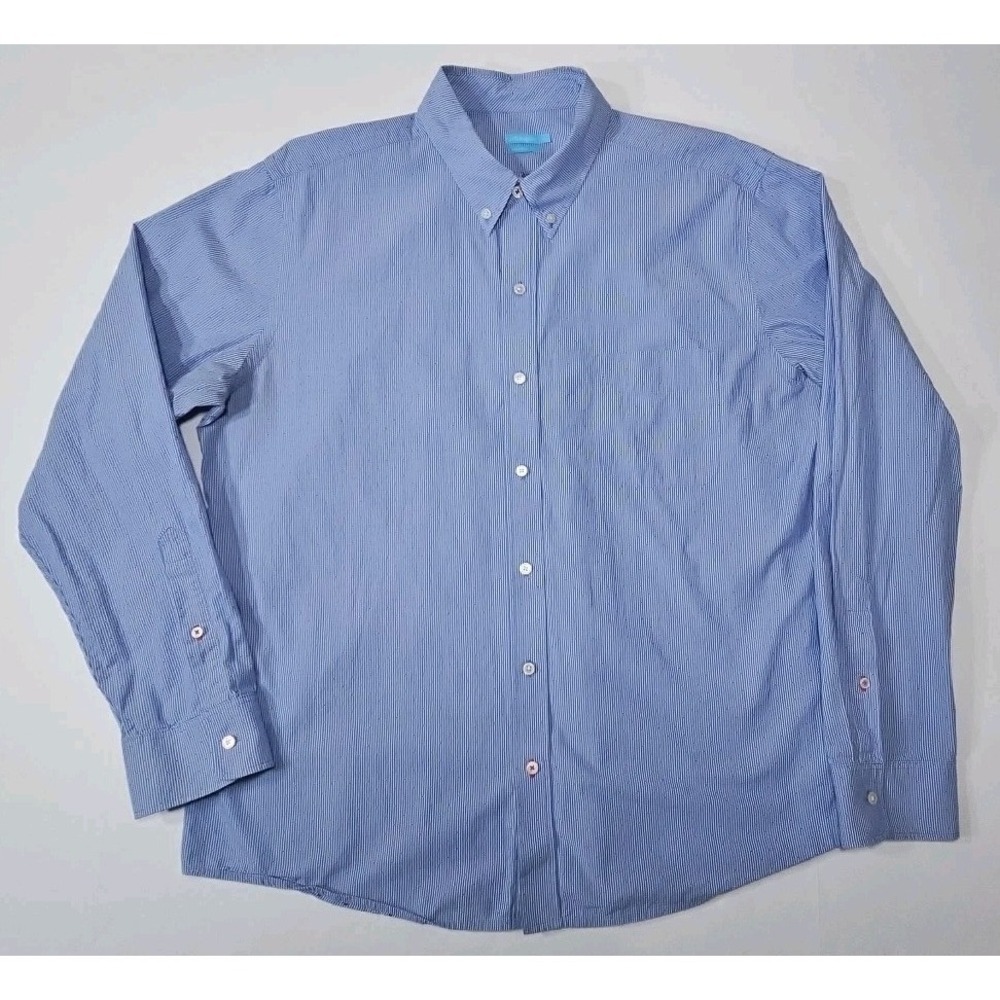 J.McLAUGHLIN Modern Fit‎ Blue Men's Xtra Large